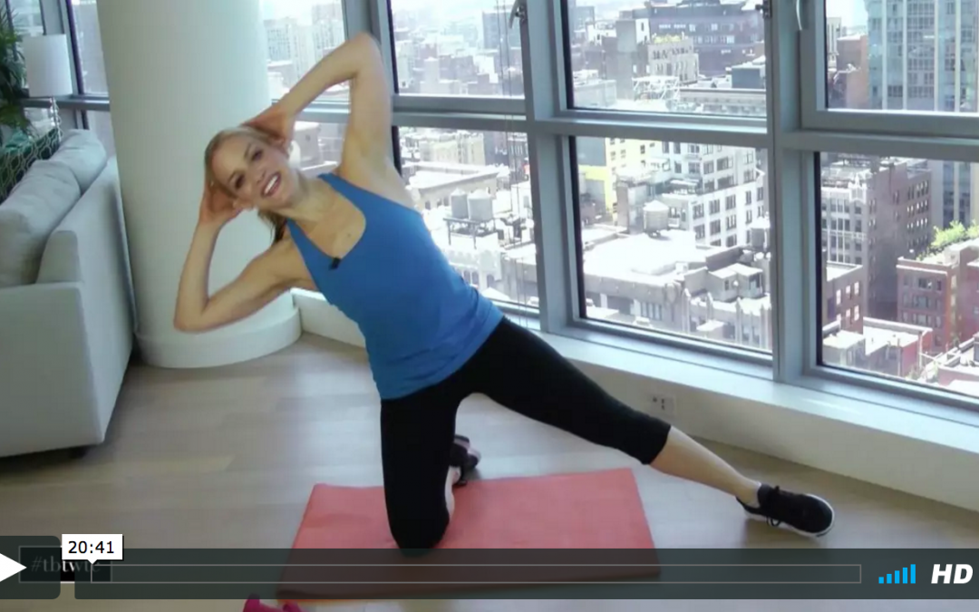 PILATES PARTY {20 MINUTE WORKOUT}