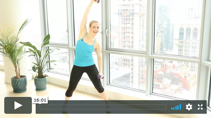 BACK AND BATWING BLAST {15 minute workout}