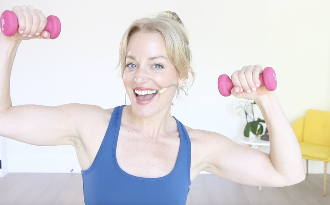 Strong Arms Sexy Back {15 minute Workout}